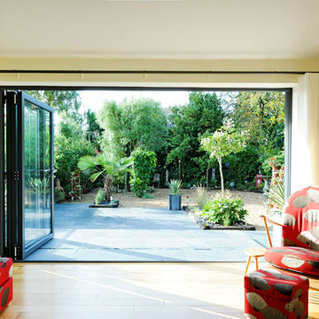 Living Room Extension with Bi Folds