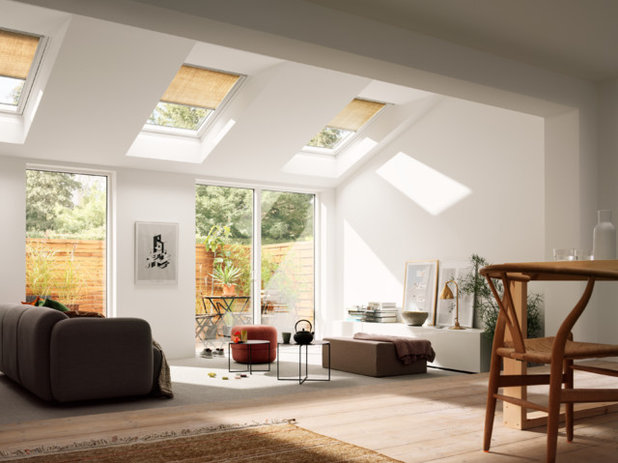Eclectic Living Room by VELUX