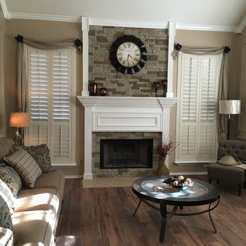Living room / fireplace makeover