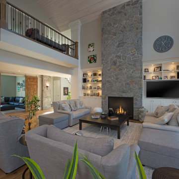 Living Room Fireplace – Multifunctional