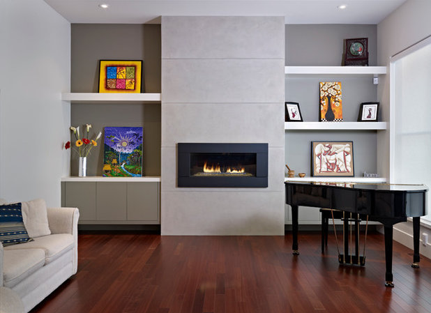 Contemporary Living Room by Habitat Studio