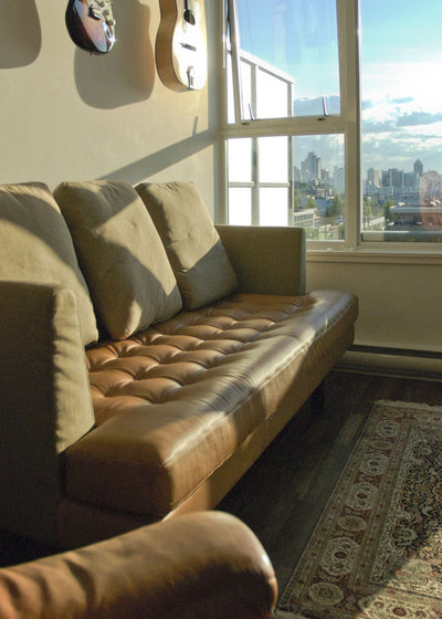 Modern Living Room by Heather Merenda