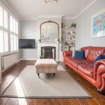 Living Room in an Edwardian home