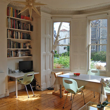 Living Room in Victorian House in Bristol