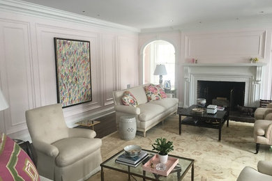 Inspiration for a living room remodel in Philadelphia