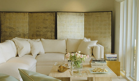 A Glimmer of Gold Leaf Will Make Your Room Shine