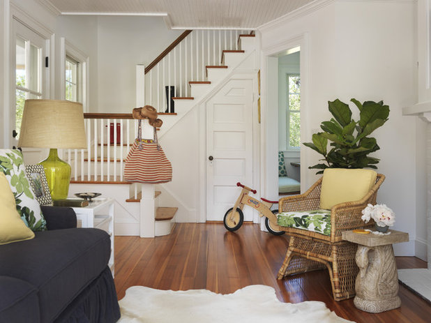 Beach Style Living Room by Kate Jackson Design