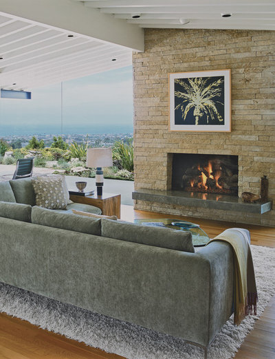 Midcentury Living Room by Laidlaw Schultz architects