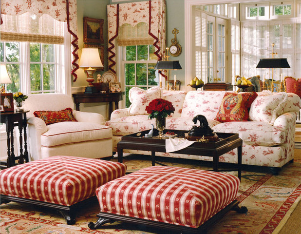 Traditional Living Room by Lola Watson Interior Design