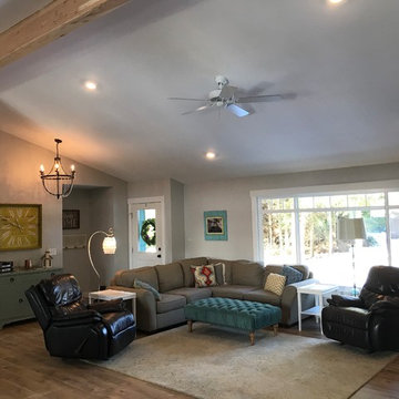 Living Room Makeover w/added vault