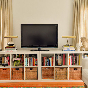 Living Room Media Bookcase