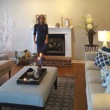 Living room Mystery Makeover by Dawn D Totty Designs