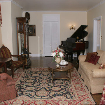 Living Room of Client's Historic Home