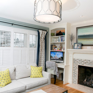 Living Room Office Combination | Houzz