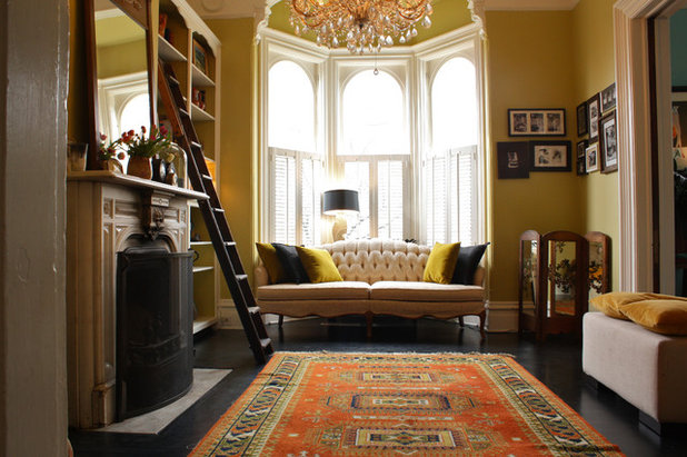 Eclectic Living Room by Shannon Malone