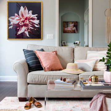 Living Room + Playroom in Atlanta