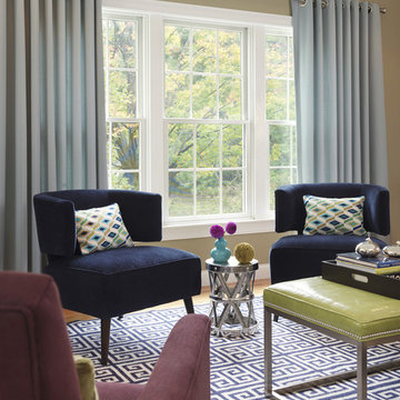 Transitional Living Room