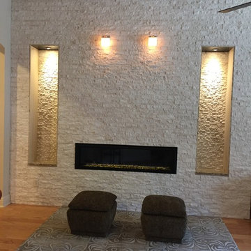 Living room remodel Conroe, TX