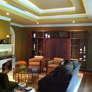 Living room remodeling