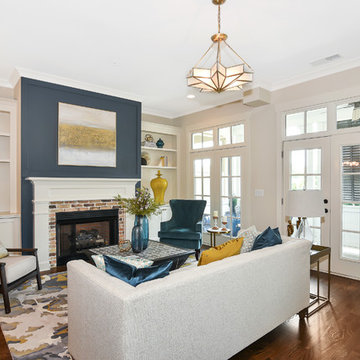 Living Room | Roswell Court Townhome