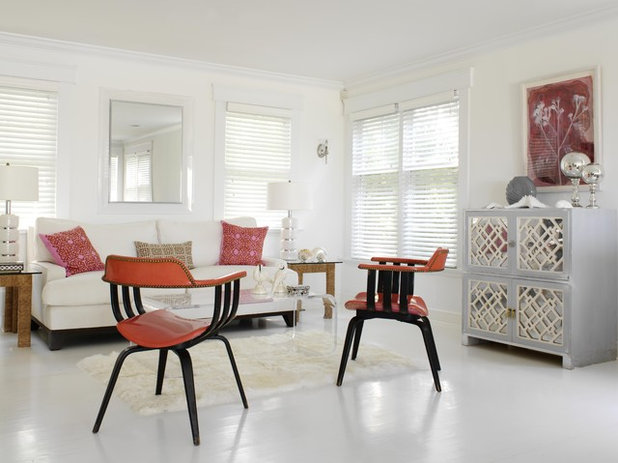 Eclectic Living Room by Tara Seawright Interior Design