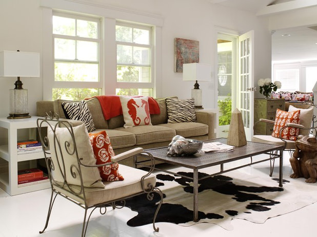 Contemporary Living Room by Tara Seawright Interior Design