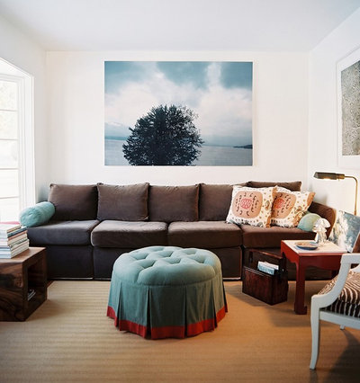 Eclectic Living Room by TILTON FENWICK