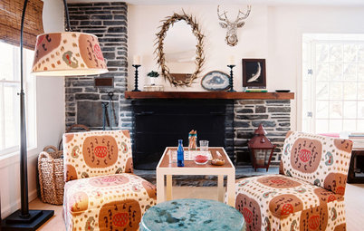 Houzz Tour: Country Glamour in Woodstock, New York
