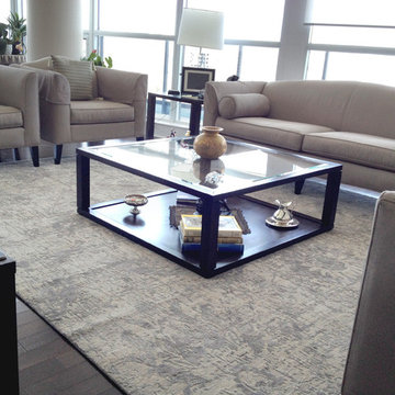 Living Room Transitional Carpets