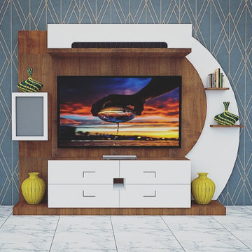 Living room tv unit