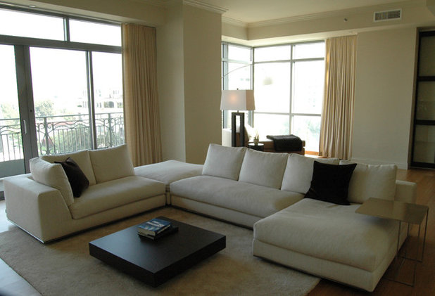 Contemporary Living Room by twenty7 design