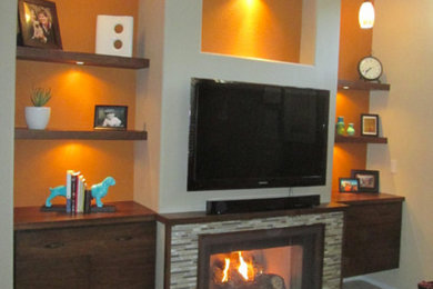 Living room - modern living room idea in San Luis Obispo