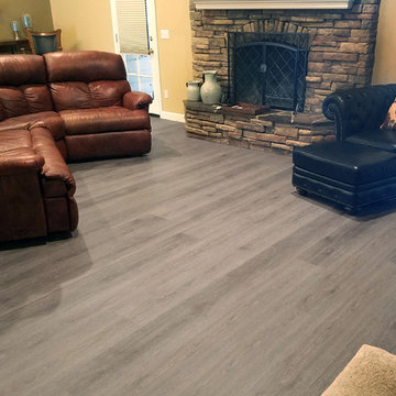 Living Room Vinyl Plank Installs - Antero