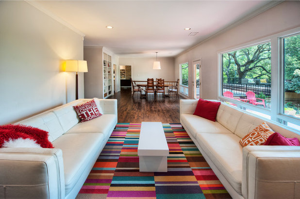 Modern Living Room by Watermark & Company