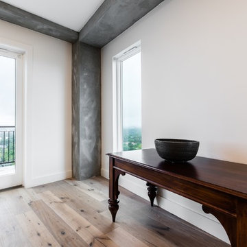 Living Room Windows & Du Chateau Danbe Hardwood Floors