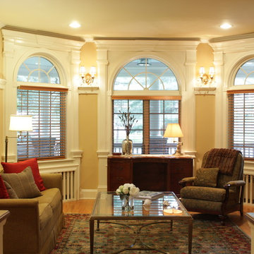 Living Room with beautiful lighting.
