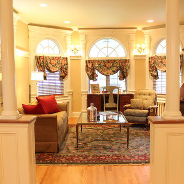 Living Room with beautiful trimwork.