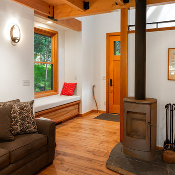 Living Room - Wood Stove