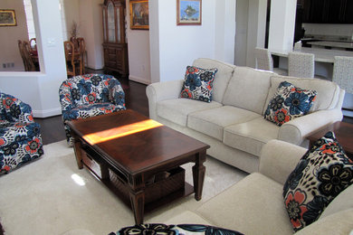 Living room - transitional living room idea in San Luis Obispo