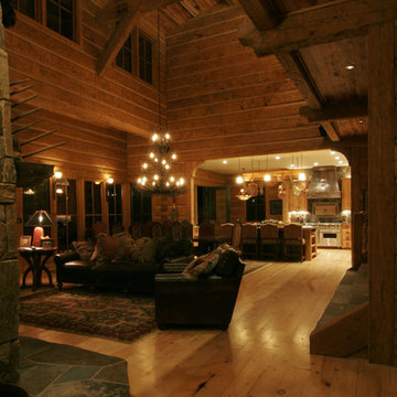 Lodge-Style Great Room