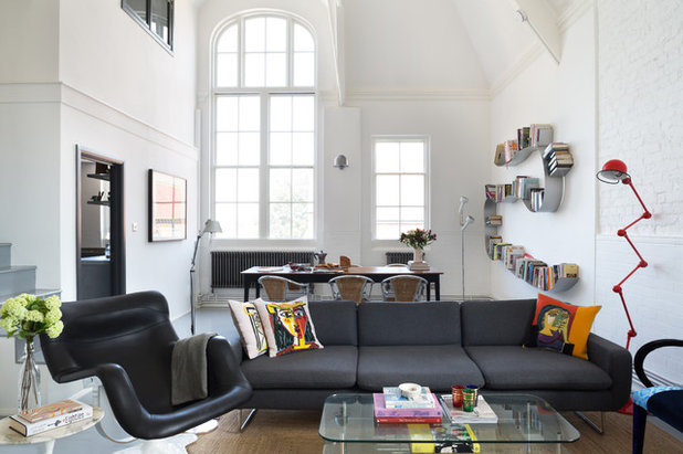 Scandinavian Living Room by Element Studios