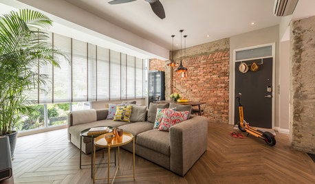 Houzz Tour: Raw Meets Traditional in This Loft-Inspired Revamp
