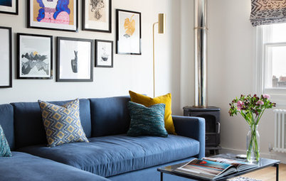 Houzz Tour: Colour and Texture Liven Up a Bland Apartment