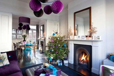 Inspiration for a contemporary living room in London.