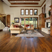 Traditional Living Room by Amber Flooring