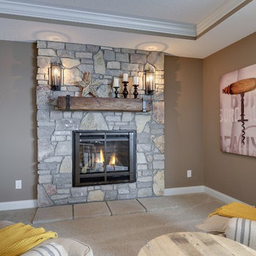 Lower Level Sitting Room - Kintyre Model - 2014 Spring Parade of Homes
