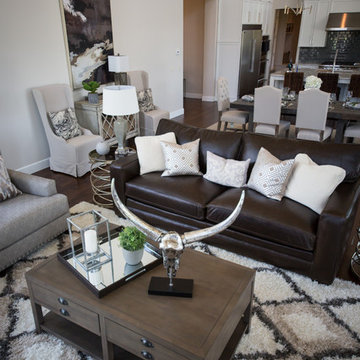 Luxe Furniture & Design-Modern Jenks Home