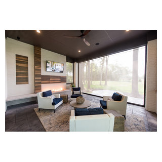 Luxe Living in Zionsville - Modern - Living Room - Indianapolis - by ...