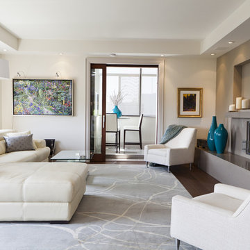 Luxurious Condo Living Room