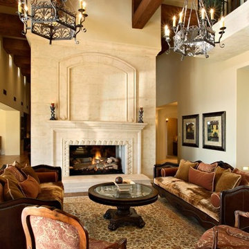 Luxury Castle Hideaway Living Room